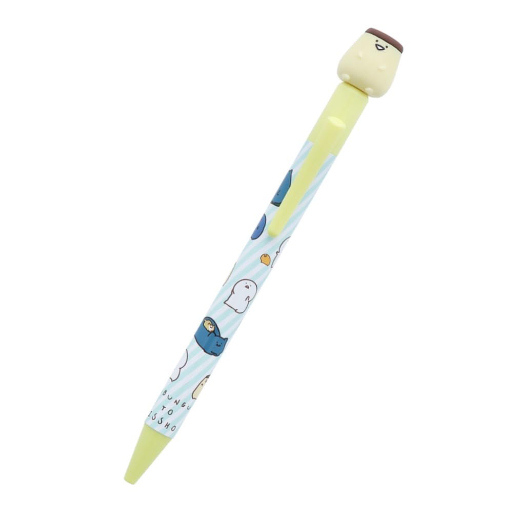 Sunstar Stationery Stationery Ballpoint Pen with S4653998 Oil-Based Mascot, Pudding-san,