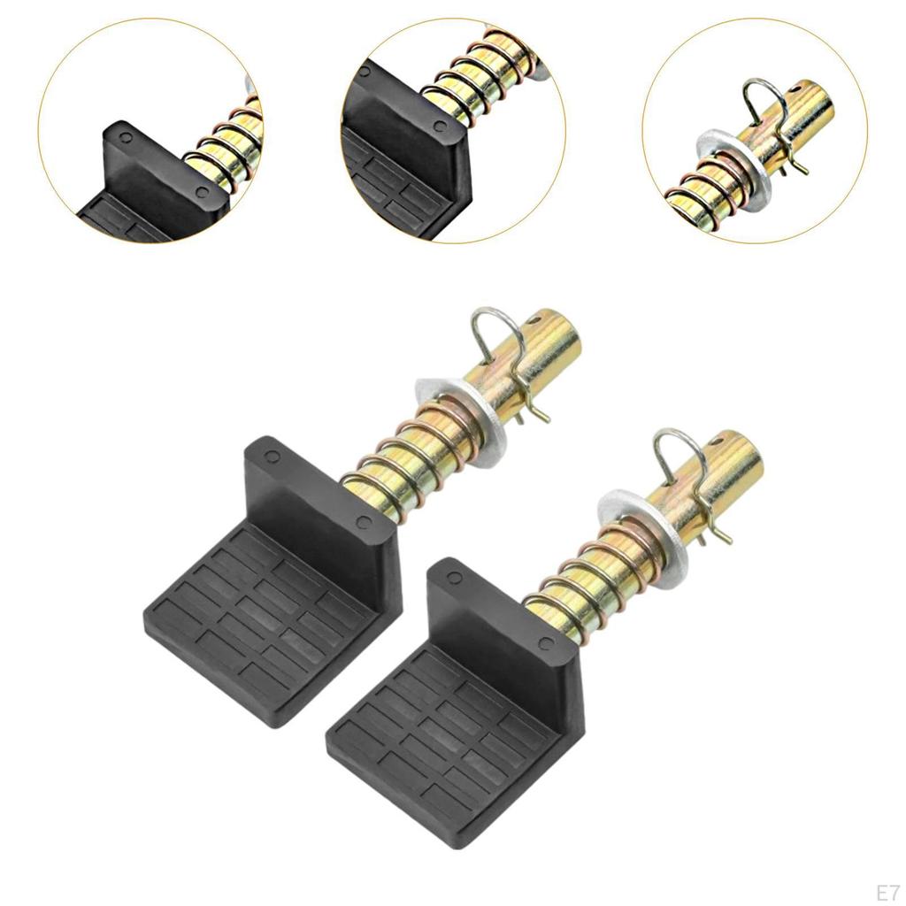 2 Pieces Motorcycle Stand Hooks for Paddock Lift Jack Repairing Tool U