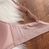 New Seamless Women's Underwear Sexy Deep V Push Up Bra Wireless Caramel Color Lingerie Adjustable Strap Comfort Brassiere