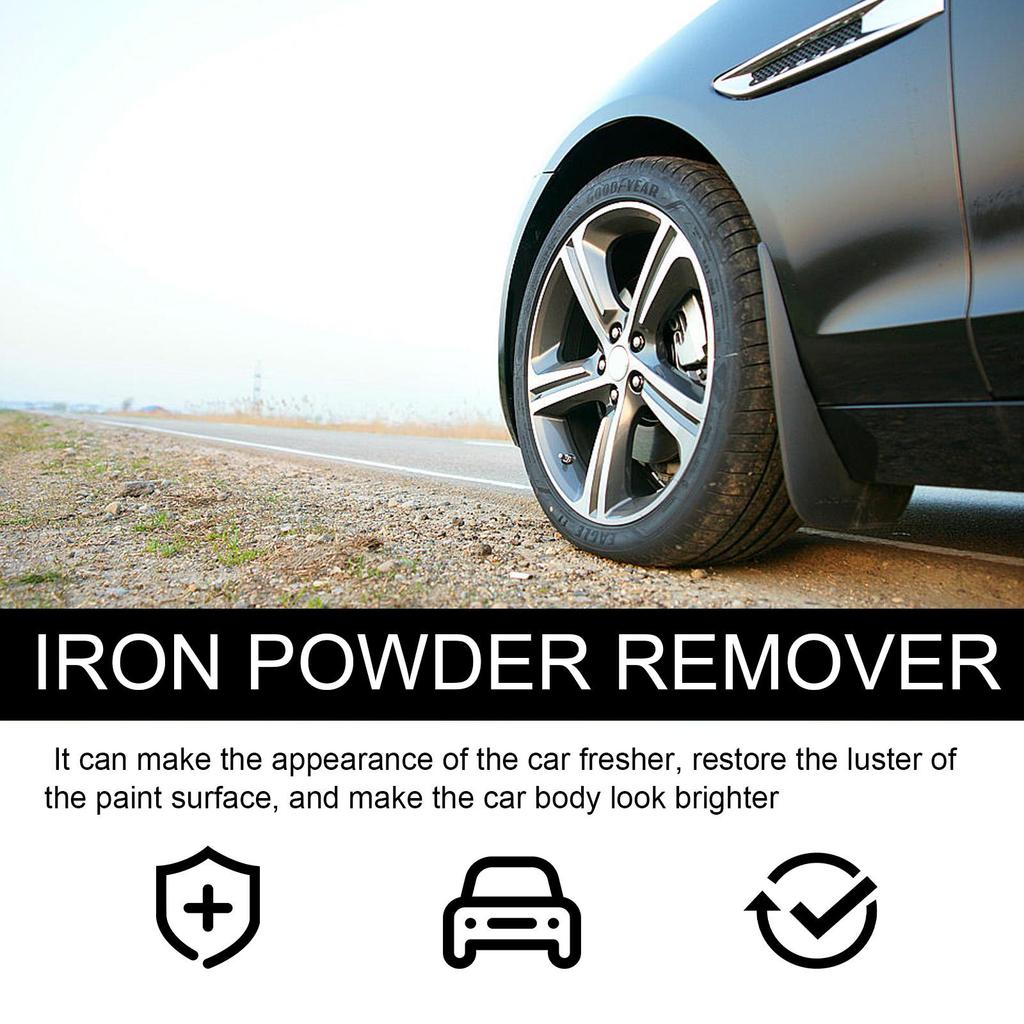Homonth Car Rust Remover, Rust Cleaner, Car Wheel Metal Cleaning, Stain Removal, Refurbishment, and Rust Removal Spray