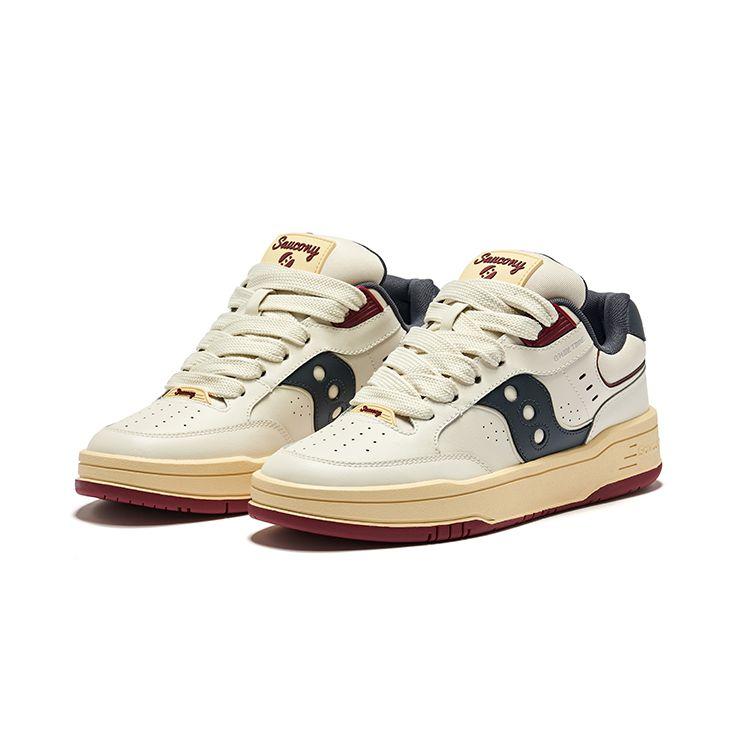 SAUCONY Chilltime Retro Comfortable Non-Slip Low-Top Casual Urban Commuting Running Shoes Unisex Sneaker Milan-Red S79045-10