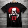 Es Pennywise Stephen King Film Horror T-Shirt Schwarz S-3XL