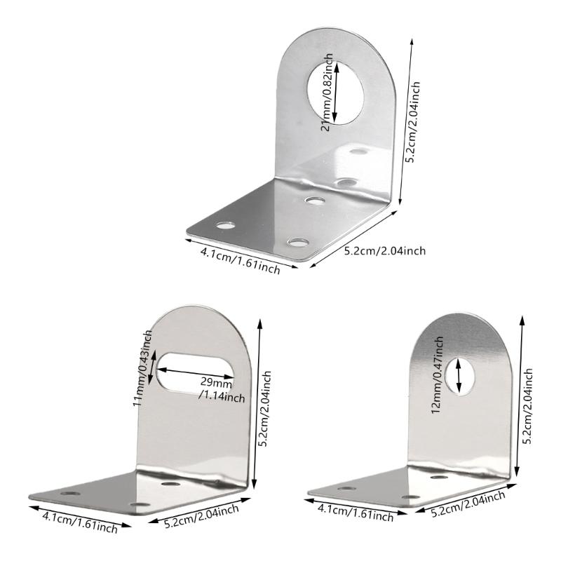 20Pcs Stainless Steel Faucet Hanger Water Tap Bracket Hanging Plate Faucet Fixing Mount Rack For Water Purifiers System