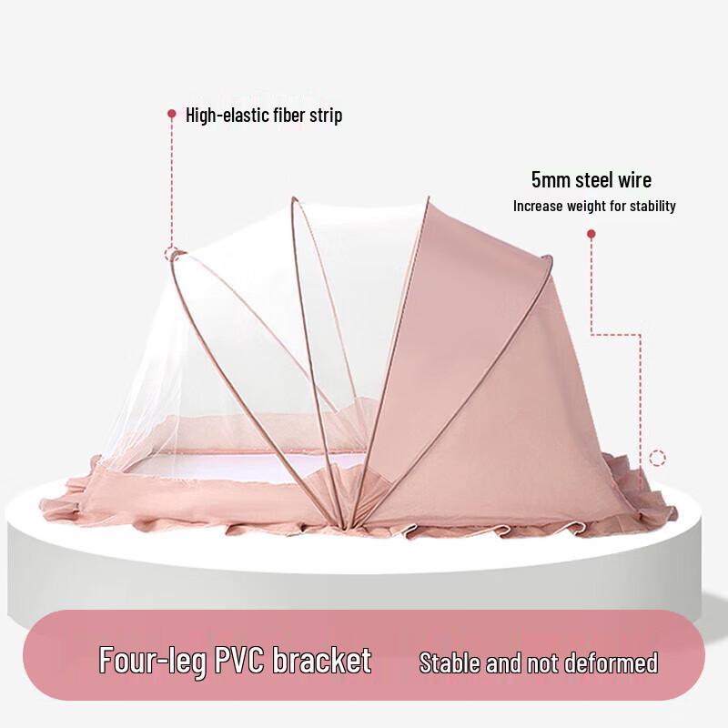 Muji-Style Foldable Baby Mosquito Net