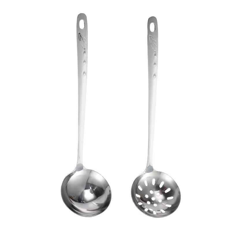 Zhi Shi Thickened Stainless Steel Kitchen Ladle Set