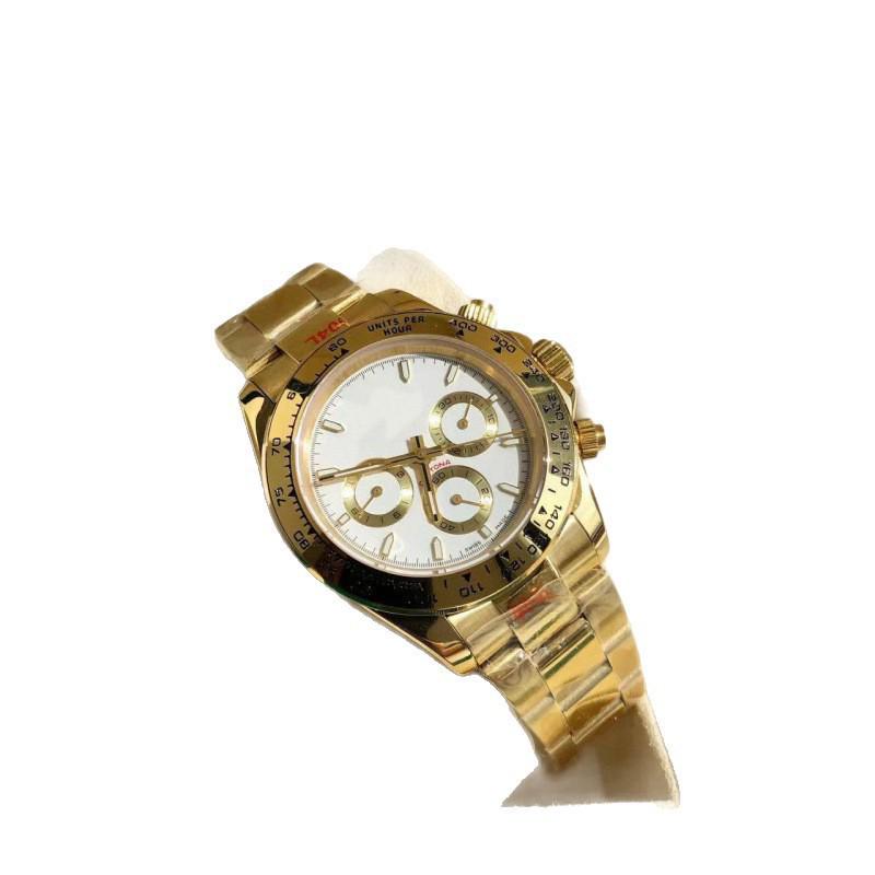 Rolex Daytona Series Men's Two-Tone Panda Automatic Mechanical Watch