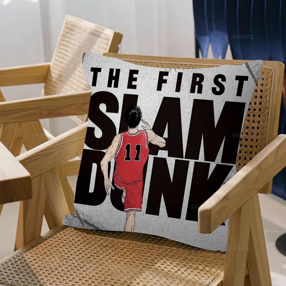 Japanese Comics S-SLAM D-DUNK Cushion Cover Pillowcase Upholstery Sofa Throw Pillow Home Decor Pillowcas