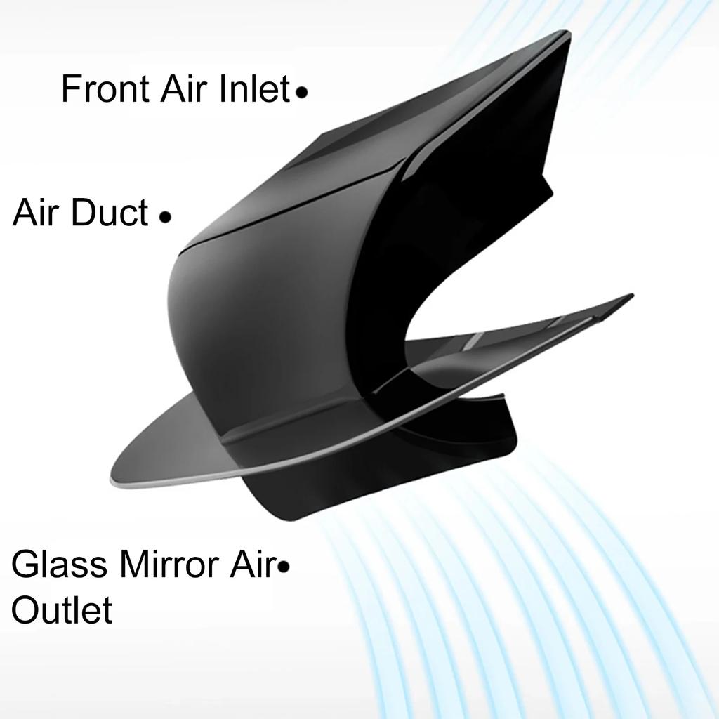 2 kusy Vedení větru Zpětné zrcátko Fén Obočí odolné proti dešti Stínítko do auta Kryt proti dešti Chránič proti dešti Univerzální