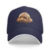Cockerpoo Puppy Designer Dog Poodle Mix Baseball  Fashion Baseball Hats Breathable Casual Casquette Outdoor Unisex