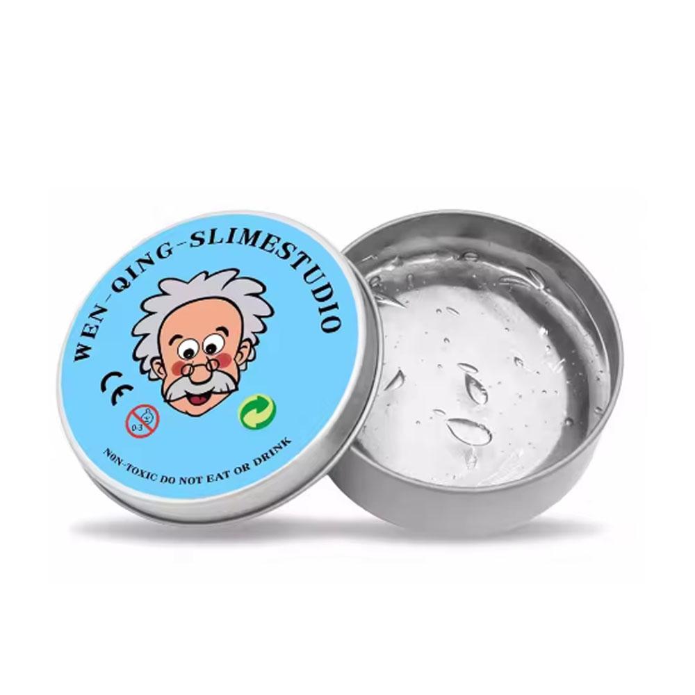 %# Reusable Putty Liquid Crystal Bouncy Slime Toy Set Kid Safe Mud Stress Relief Toys Color Clay Handmade Diy Handgum Playdough