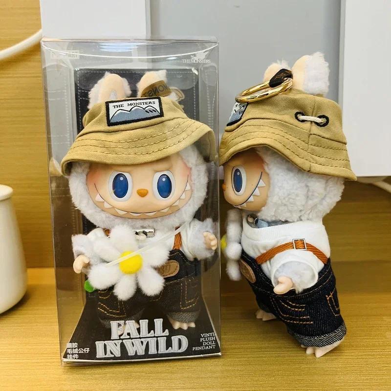 

1:1 replica Labubu Fall In Wild Series Lisa Same The Monsters 17cm Labubu Rag Vinyl Plush Doll Tide Play Pendants Gifts In Stock