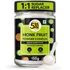 5:Borcan cu Îndulcitor Natural din Fruct de Călugăr 15PM | 1:1 Înlocuitor de Zahăr | Pudră de Fruct Monk | Zero Calorii și Prietenos cu Dieta Keto | Extract de Zahăr din Fruct Monk Pentru Gătit