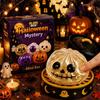 Ghost Bun Squishy Toy Maltose Stress Relief Halloween Gift Creative Decompression Toy Birthday Gift Set