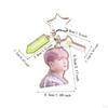 Acrylic Keychain Portable Versatile Adorable Keyring for Women Birthday Gift Style A