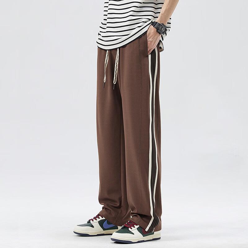 Wassup Sohot Men's Striped Casual Track Pants