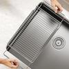 Expandable Stainless Steel Over-Sink Dish Drying Rack