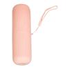 Travel Toothbrush Cup Portable Case Ample Capacity Plastic Multifunctional Toothpaste Carrier for Trip School Bathroom