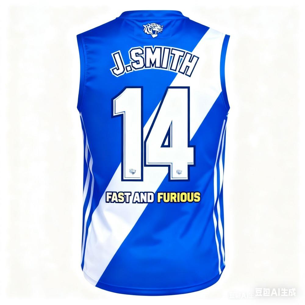 Special Edition No.14 AFL Guernsey - Men & Toddler Rugby Training Vest, Breathable Lightweight Sleeveless Sports Top