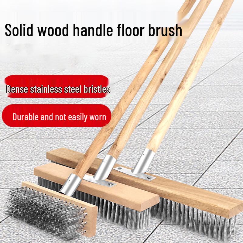 Long-handled Stainless Steel Wire Brush