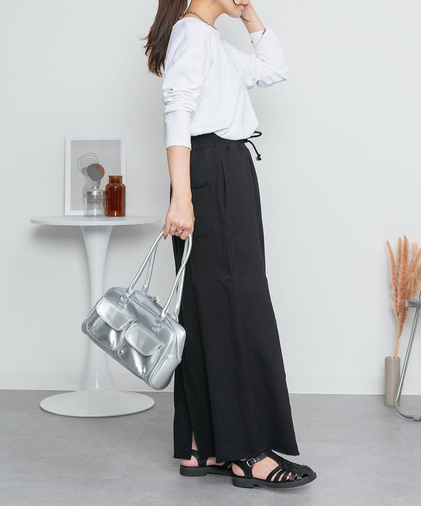 Jungle Jalopy Mini Fleece Maxi Skirt with Elastic Raw and Perfect for and Sizes WK-0585 Women's Semi-Tight Waist, Hem, Slit, Fall, Winter, Spring,