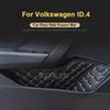 For Volkswagen VW ID.4 Crozz X -2025 Car Door Storage Box Protector Pads Cover Leather Slot Organizer Pockets Accessories
