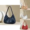 Elegant High-quality Pleated Underarm Bag For Women In Pure Color Stylish Design