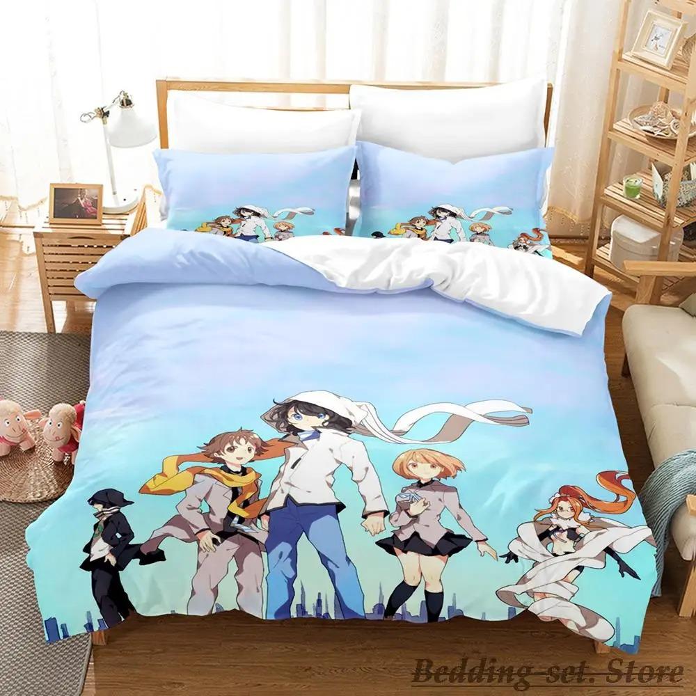Devil Survivor 2 The Animation Bedding Set Single Twin Full Queen King Size Bed Set Adult Kid Bedroom Duvetcover Sets Anime