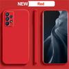 Hot sale TPU Phone Case for Samsung Galaxy A32 A33 A52 A72 4G 5G Shockproof Luxury Liquid Silicone Camera Protective Back Cover