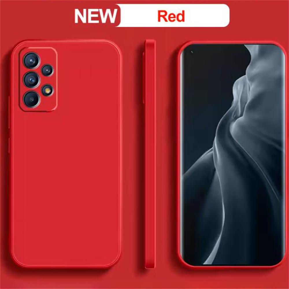Hot sale TPU Phone Case for Samsung Galaxy A32 A33 A52 A72 4G 5G Shockproof Luxury Liquid Silicone Camera Protective Back Cover