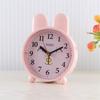 Fashion silent alarm clock student dormitory small alarm clock children's bedroom desktop clock cartoon