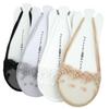 Women’s Lace Low-Cut Cotton Invisible Socks with Strap Heel and Anti-Slip Design