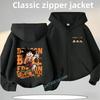 2026 Neues Design Dragon Ball Herbst-Winter-Mantel für Kinder mit Reißverschluss, Pullover-Shirt für Jungen, Freizeit-Shirt, Cartoon-Druck