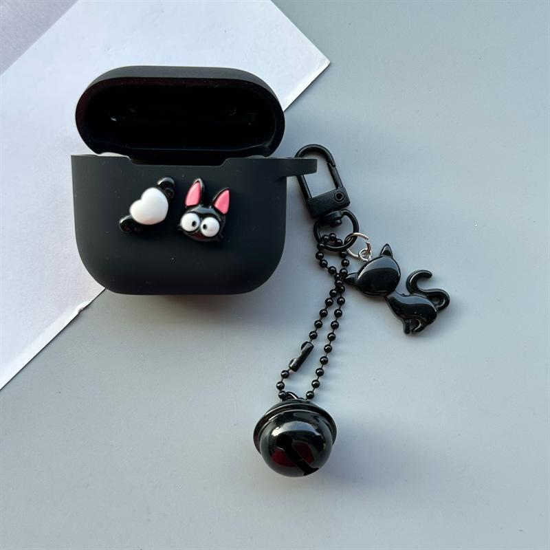 Suitable for AirPods pro1 wireless bluetooth headset case apple 1 flower cartoon 1/1 silicone soft case