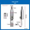 Steel Wire Rope Lock Feeder Safety Hook with Buckle for Picture Hanging