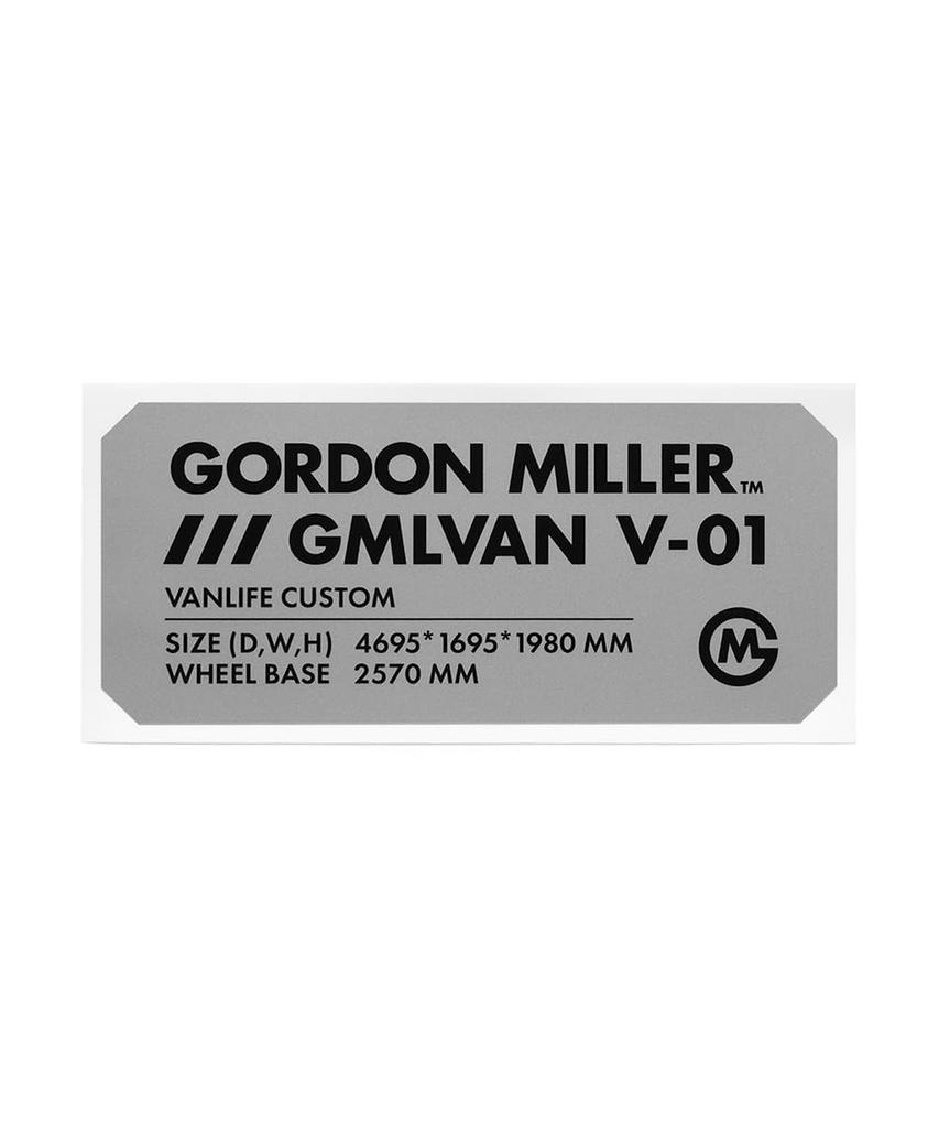 GORDON MILLER Sticker Chamfering Gray 1765501 V-01 200×88