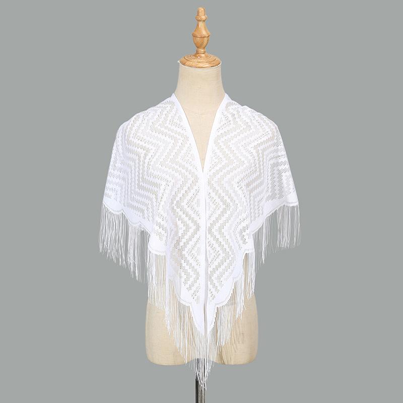 Summer New Hollow Fringed Shawl Women Hot-selling Elegant Women's Ball Dress Cheongsam Outside the Vest