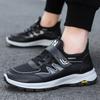 Herrenschuhe in Übergröße Außenhandel neue Seniorenschuhe Herren rutschfeste Walking-Schuhe Mesh atmungsaktiv Outdoor Reise Laufschuhe Sportschuhe