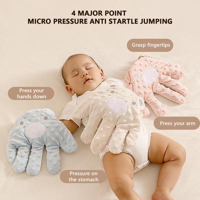 Baby Pat Spánek pro zklidnění miminka Anti-šoková panenka na spaní Automatické plácnutí Elektrická Baby Pat Zadečky Uklidňující polštářek na ruce Hračka na poplácání kojenců