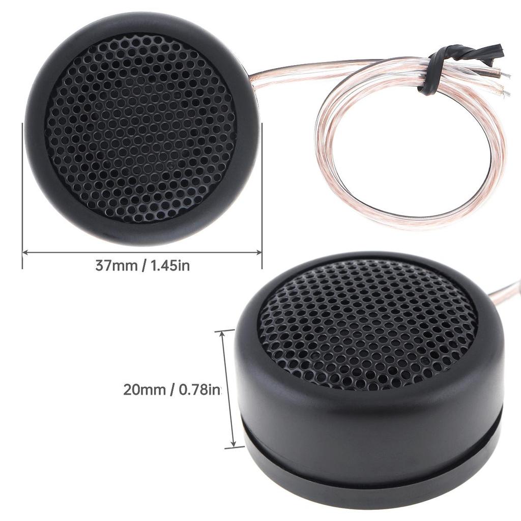 Altoparlanti mini tweeter ad alta efficienza da 2 pezzi da 500 W per sistema audio per auto