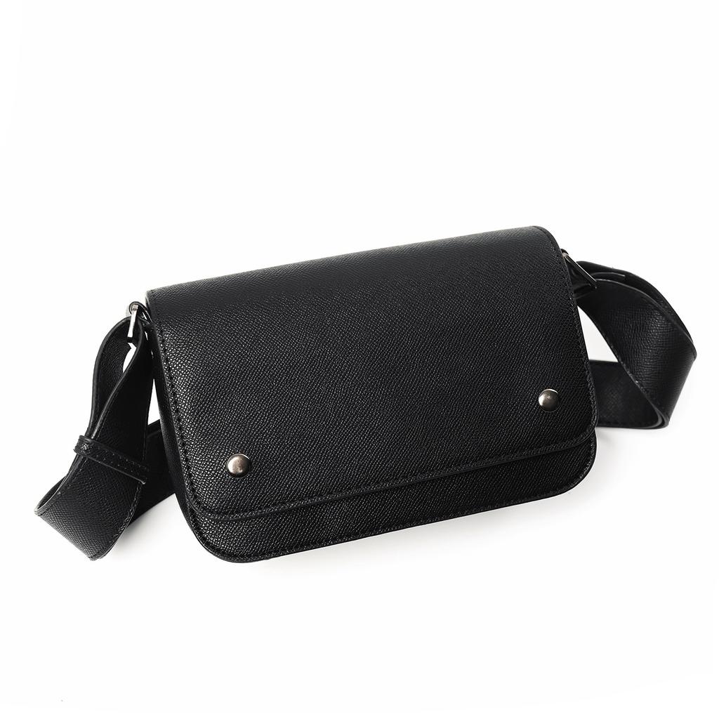 Shoulder Bag Men's Niche Design Sense Messenger Bag Retro Versatile Casual Small Square Bag Neutral Fashion Box Bag