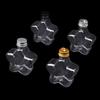 200 ml Niedliche Stern Plastikflasche Klar Milchtee Kaffeeflasche Transparent Trinkflasche Wasserbecher Saftgetränkeflaschen