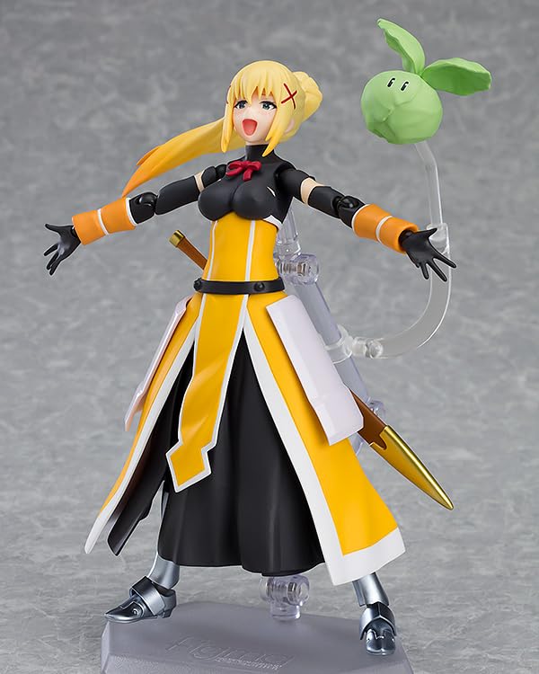 Figma Segen auf dieser wundervollen 3 Dunkelheit ABS PVC Bemalte Bewegliche Figur Wiederverkauf KonoSuba Gottes Welt! Nicht-Maßstab &