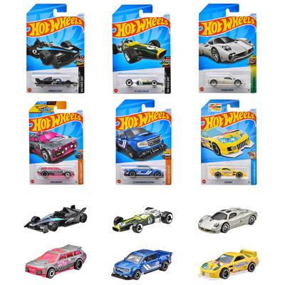 Hot Wheels Podstawowy samochód L Asortyment 36 samochodów Pudełko Wyprzedaż Pojazd Zabawka Mini samochód 3 lata i więcej Multi 98ML-C4982