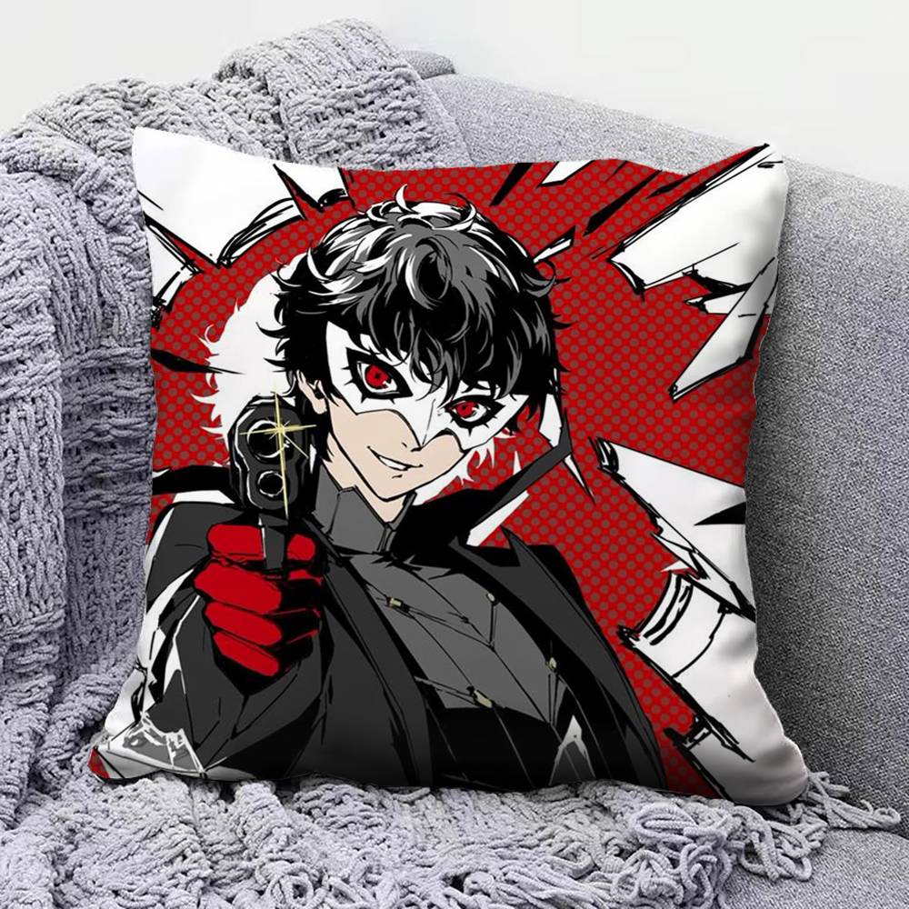 Persona P Futaba Sakura Joker Pillow Covers Home Sofa Cushion Covers and Aecorative Custom