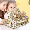 Puzzle 3D AIJUYE, Juguete de Puzzle de Madera, Puzzle de Madera, Engranaje Eléctrico, Kit de Montaje Láser, Juguete Educativo para Niños y Adultos, Máquina de Montaje