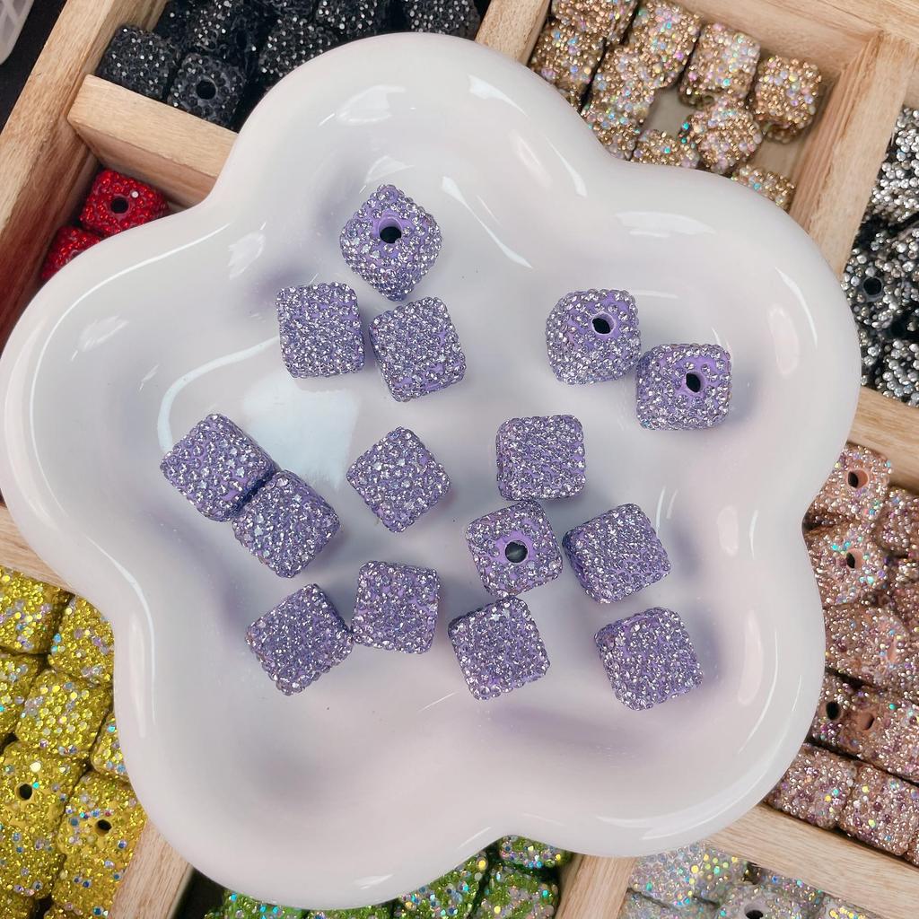 Handmade Rhinestone Crystal Beads for DIY Jewelry: Diamond Ball, Spacer, Pendant Materials