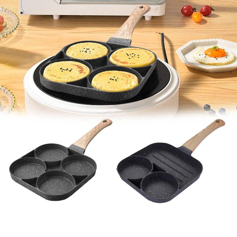 Pan Frying Multihole Omelet Pan Non Stick Egg Ham Pancake Breakfast Tool Maker