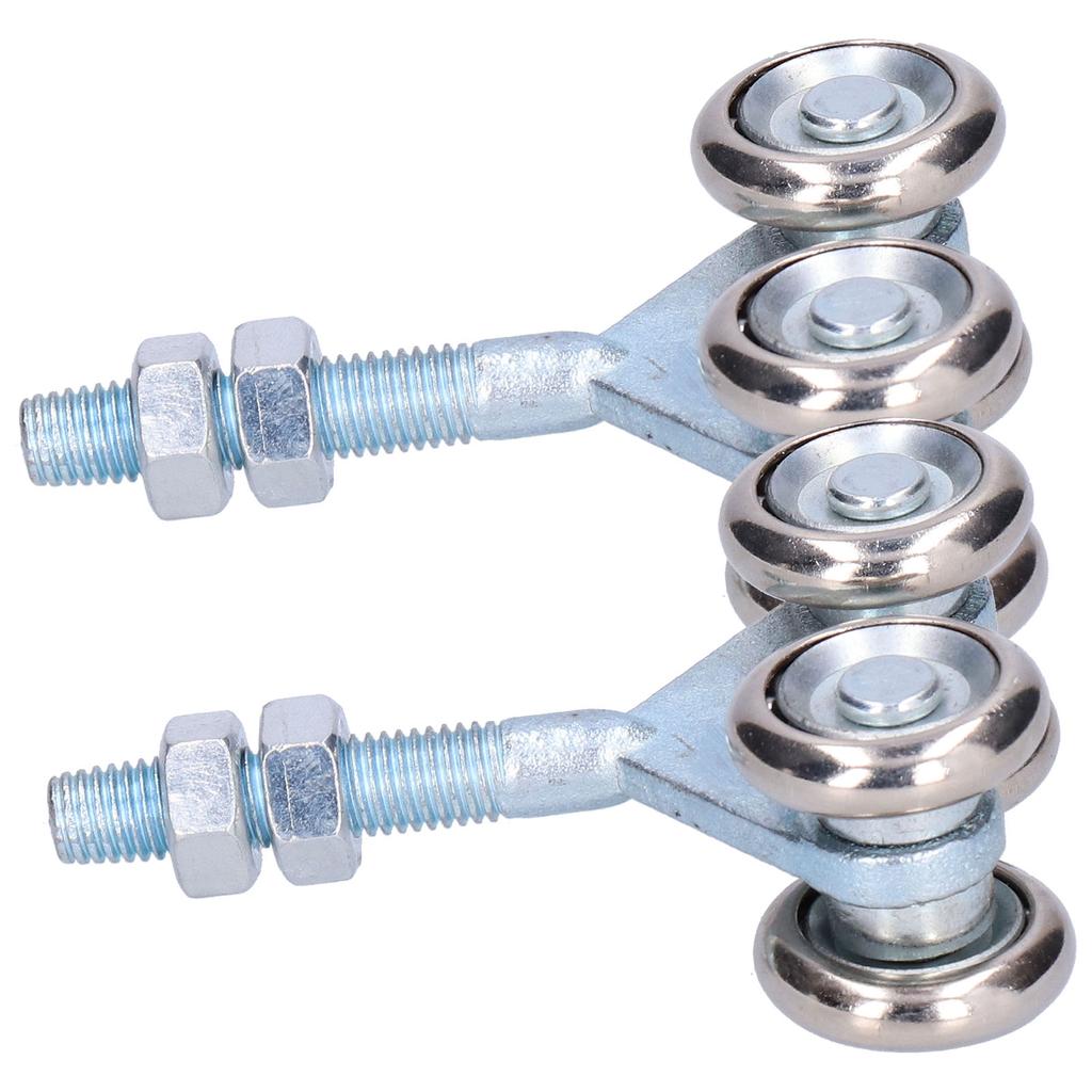 2Pcs Door Hanging Wheel Pulley Roller Glass Door Accessory for Barn Door Diameter 35mm