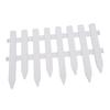 5PCS Decorative Landscape Edging Fence Plastic Garden Edging Border Ornamental Fence Panel for Lawn Flower Beds