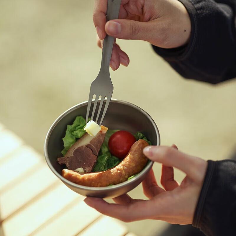 MOBIGARDEN 300ML Titanium Camping Bowl